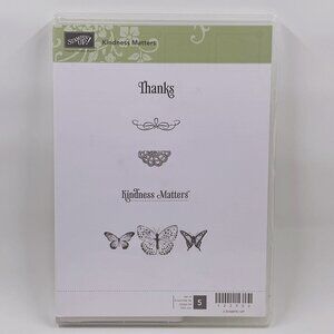 Stampin Up Kindness Matters Rubber Stamps Set of 5 #122902 Stampin’ Stamping